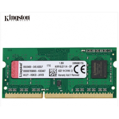 金士顿 DDR3 1600 4GB 笔记本内存条 低电压版