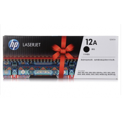 惠普（HP）LaserJet Q2612A黑色硒鼓 12A
