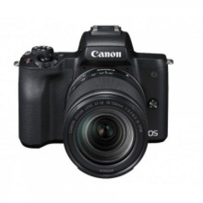 佳能（Canon）EOS M50 微单相机 数码相机 微单套机 黑色（18-150 微单镜头）